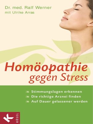 cover image of Homöopathie gegen Stress